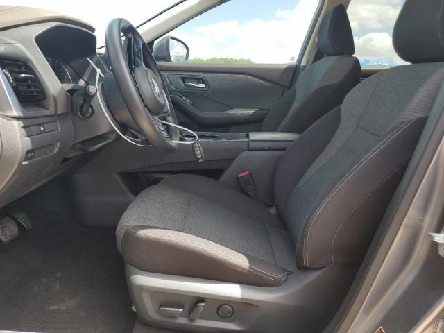 5N1AT3BA3MC840762 - 2021 NISSAN ROGUE SV GRAY photo 7