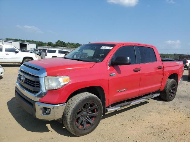 5TFDW5F16EX398049 - 2014 TOYOTA TUNDRA CREWMAX SR5 RED photo 1