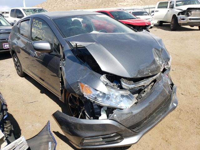 JHMZE2H39DS000347 - 2013 HONDA INSIGHT GRAY photo 4