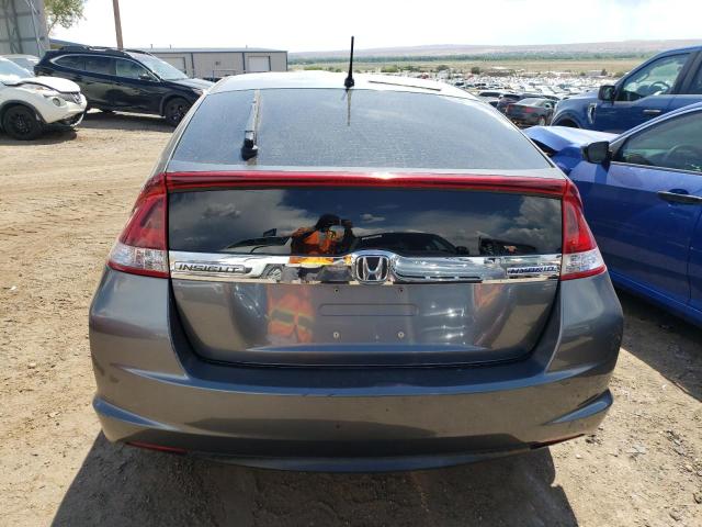 JHMZE2H39DS000347 - 2013 HONDA INSIGHT GRAY photo 6