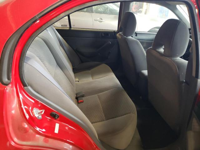 1HGES16325L008731 - 2005 HONDA CIVIC DX VP RED photo 10