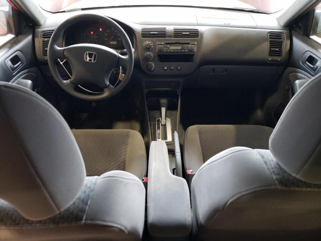 1HGES16325L008731 - 2005 HONDA CIVIC DX VP RED photo 8