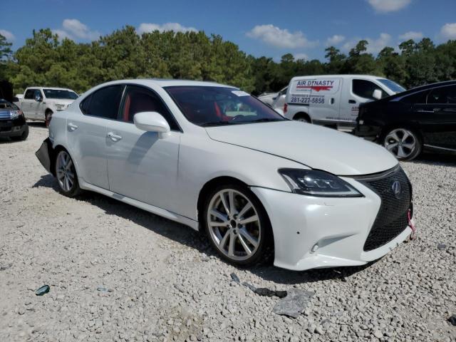 JTHBE262372010470 - 2007 LEXUS IS 350 WHITE photo 4