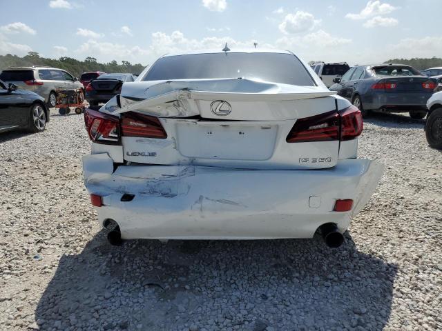 JTHBE262372010470 - 2007 LEXUS IS 350 WHITE photo 6