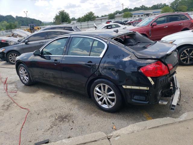 JNKBV61F57M819393 - 2007 INFINITI G35 BLACK photo 2