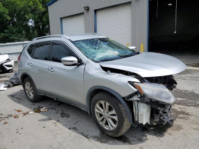 KNMAT2MVXGP648329 - 2016 NISSAN ROGUE S SILVER photo 4