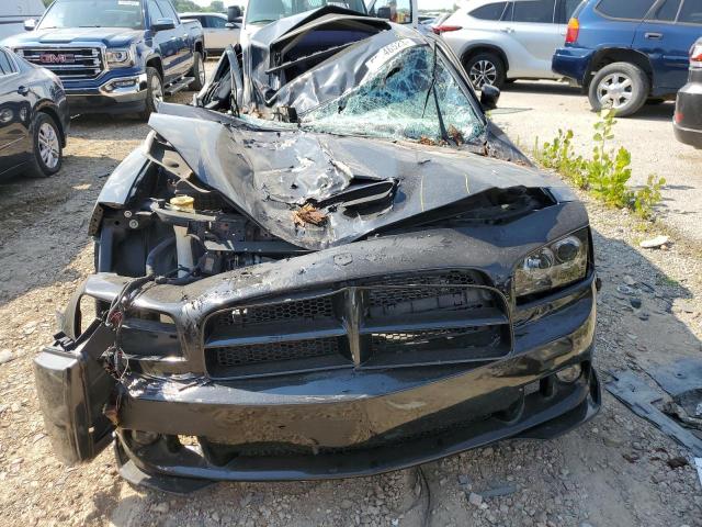 2B3LA73W48H265032 - 2008 DODGE CHARGER SRT-8 BLACK photo 5