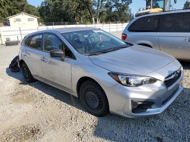 4S3GTAA68H3731851 - 2017 SUBARU IMPREZA SILVER photo 4