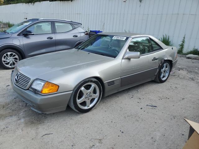 WDBFA67E4PF075740 - 1993 MERCEDES-BENZ 500 SL BEIGE photo 1