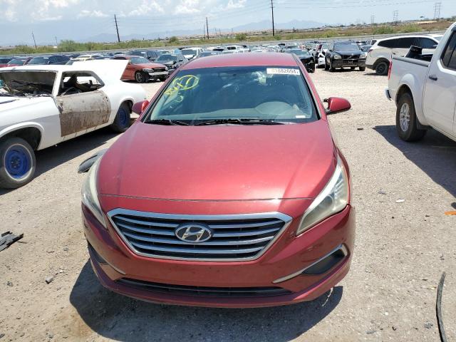 5NPE24AF2GH373290 - 2016 HYUNDAI SONATA SE RED photo 5