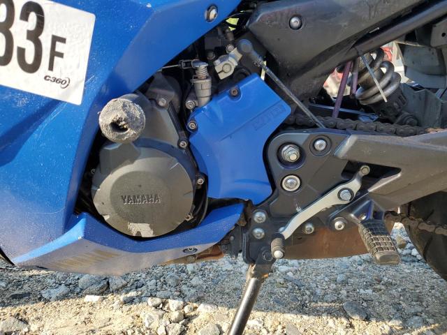 JYARJ18EXBA006911 - 2011 YAMAHA FZ6 R BLUE photo 7