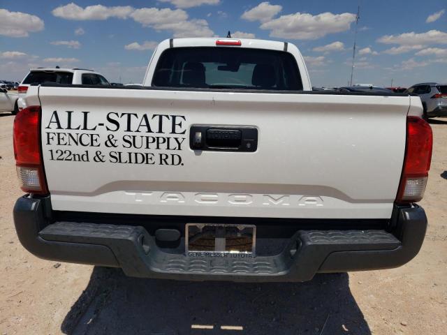 5TFRX5GN2KX153250 - 2019 TOYOTA TACOMA ACCESS CAB WHITE photo 6