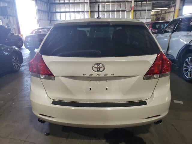 4T3ZK3BB9AU023503 - 2010 TOYOTA VENZA WHITE photo 6