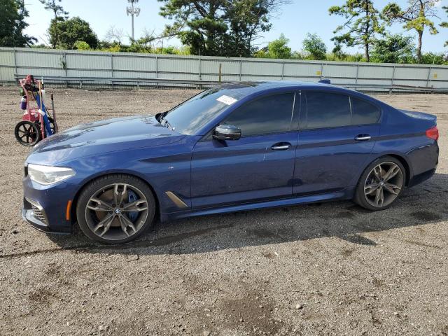 WBAJB9C52JB049679 - 2018 BMW M550XI BLUE photo 1