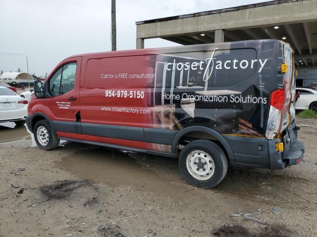 1FTYR2ZMXGKA90119 - 2016 FORD TRANSIT T-250 RED photo 2