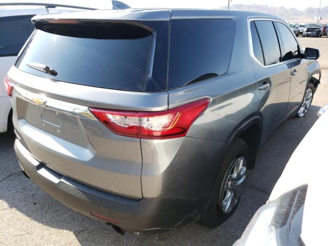 1GNERFKW1LJ188274 - 2020 CHEVROLET TRAVERSE LS GRAY photo 3