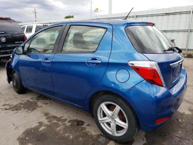 JTDKTUD36CD522463 - 2012 TOYOTA YARIS BLUE photo 2