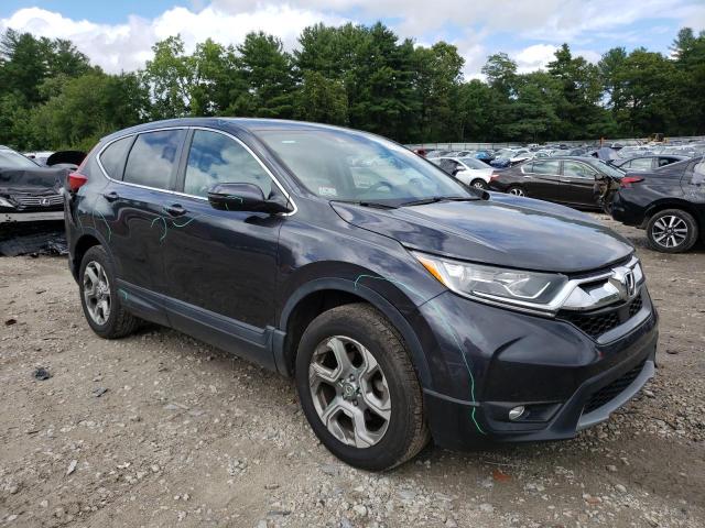 2HKRW2H87KH640563 - 2019 HONDA CR-V EXL GRAY photo 4