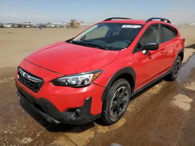 JF2GTABC2M8263926 - 2021 SUBARU CROSSTREK RED photo 1