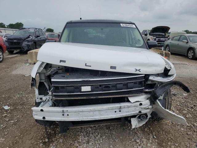 2FMHK6C81KBA32101 - 2019 FORD FLEX SEL WHITE photo 5