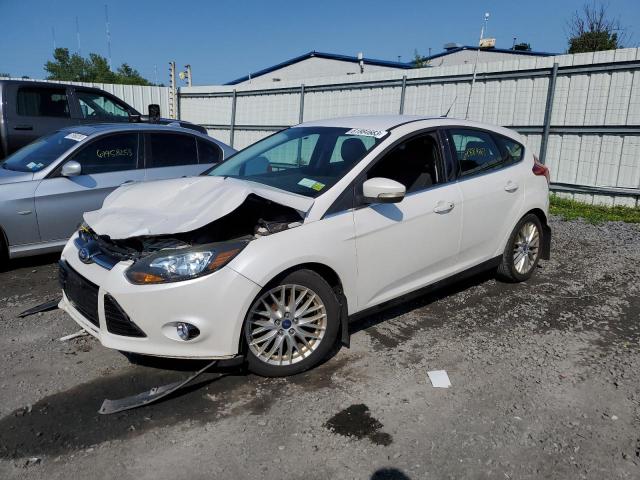 1FADP3N24DL174009 - 2013 FORD FOCUS TITANIUM WHITE photo 1