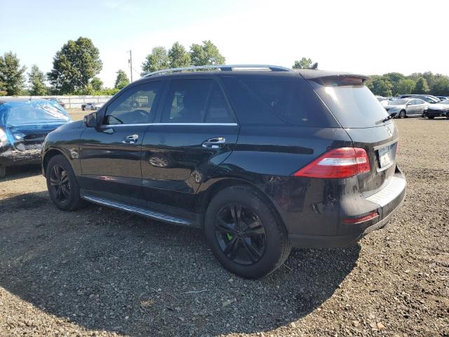 4JGDA5HBXDA177197 - 2013 MERCEDES-BENZ ML 350 4MATIC BLACK photo 2
