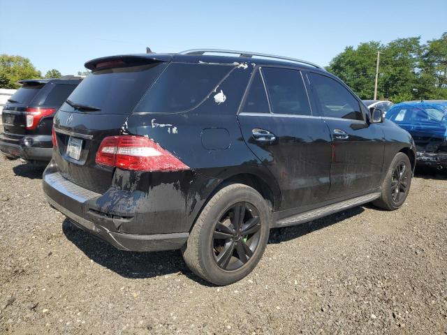 4JGDA5HBXDA177197 - 2013 MERCEDES-BENZ ML 350 4MATIC BLACK photo 3