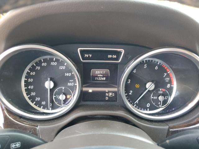 4JGDA5HBXDA177197 - 2013 MERCEDES-BENZ ML 350 4MATIC BLACK photo 9