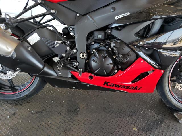 JKAZX4R10CA034812 - 2012 KAWASAKI ZX600 R RED photo 7