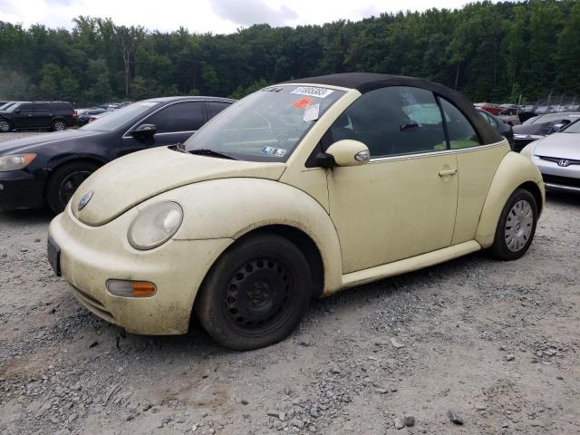 3VWBM31Y45M369612 - 2005 VOLKSWAGEN NEW BEETLE GL 黄色 照片 1