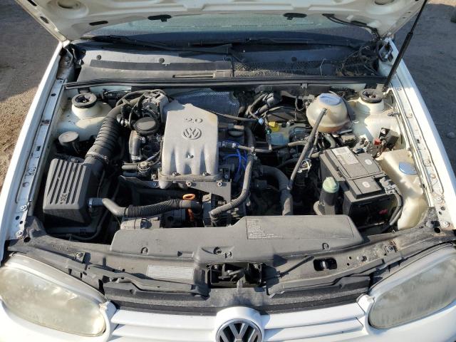 3VWDC21V31M804027 - 2001 VOLKSWAGEN CABRIO GLX WHITE photo 11