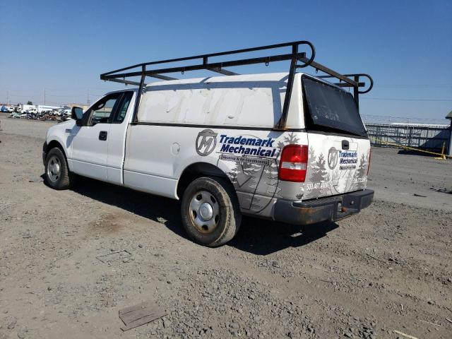 1FTRF12235NA64232 - 2005 FORD F150 WHITE photo 2