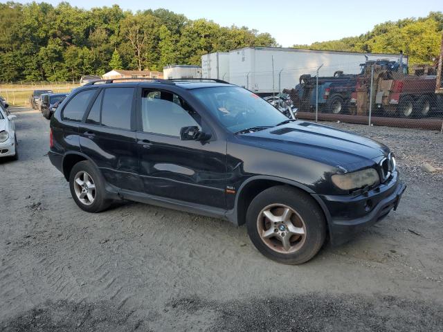 5UXFA53542LV72989 - 2002 BMW X5 3.0I BLACK photo 4