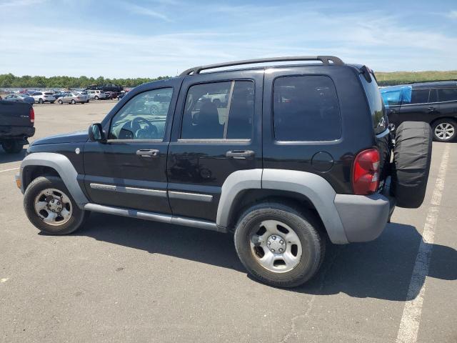 1J4GL48K77W702983 - 2007 JEEP LIBERTY SPORT BLACK photo 2