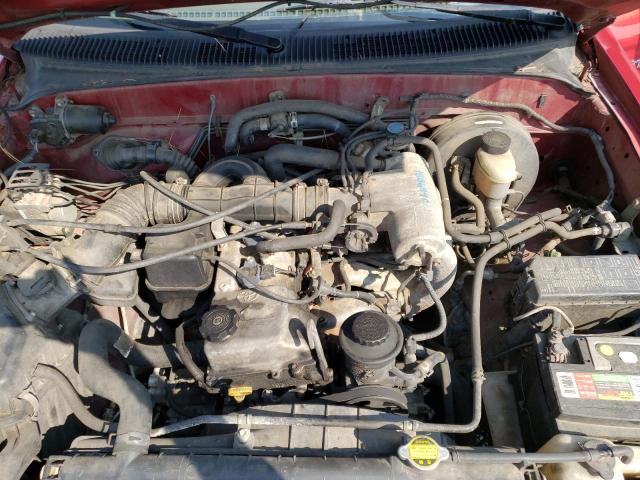 5TEGM92N64Z383528 - 2004 TOYOTA TACOMA DOUBLE CAB PRERUNNER BURGUNDY photo 11