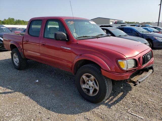 5TEGM92N64Z383528 - 2004 TOYOTA TACOMA DOUBLE CAB PRERUNNER BURGUNDY photo 4