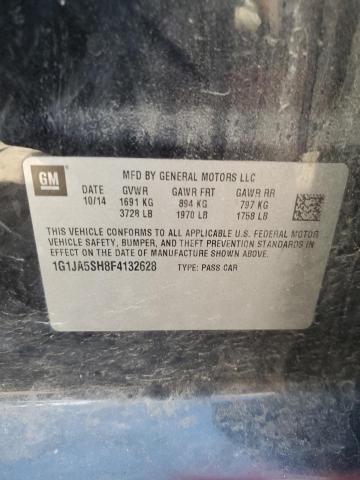 1G1JA5SH8F4132628 - 2015 CHEVROLET SONIC LS Mavi foto 12