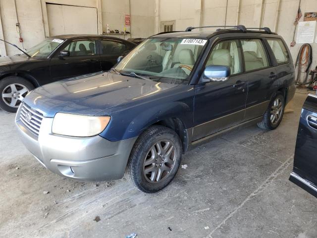 JF1SG67697H709786 - 2007 SUBARU FORESTER 2.5X LL BEAN BLUE photo 1