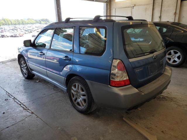 JF1SG67697H709786 - 2007 SUBARU FORESTER 2.5X LL BEAN BLUE photo 2