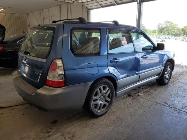 JF1SG67697H709786 - 2007 SUBARU FORESTER 2.5X LL BEAN BLUE photo 3