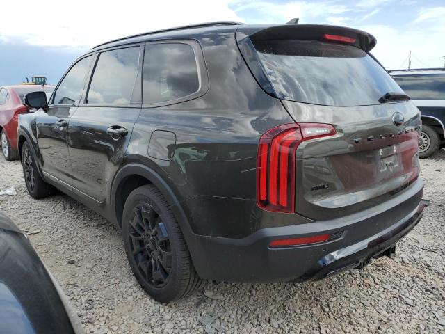 5XYP5DHC1MG166596 - 2021 KIA TELLURIDE SX GRAY photo 2