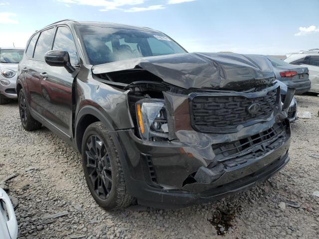 5XYP5DHC1MG166596 - 2021 KIA TELLURIDE SX GRAY photo 4