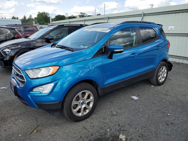 MAJ6S3GLXKC266154 - 2019 FORD ECOSPORT SE BLUE photo 1