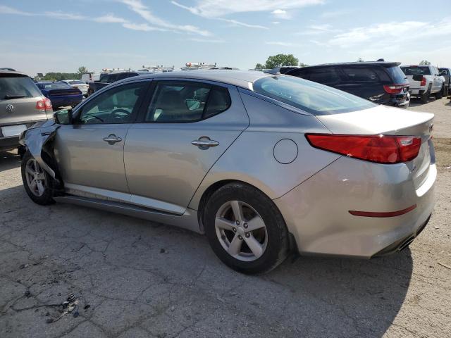 5XXGM4A7XEG279632 - 2014 KIA OPTIMA LX SILVER photo 2