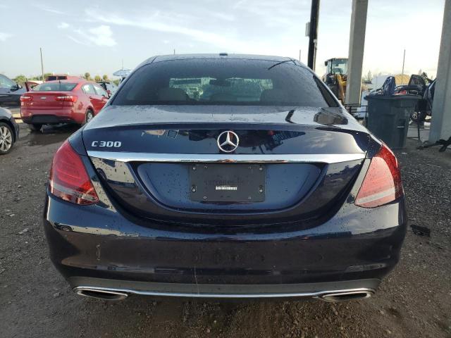 WDDWF8DBXKR482581 - 2019 MERCEDES-BENZ C 300 BLUE photo 6