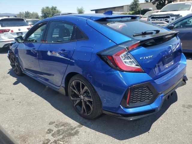 SHHFK7H98HU413280 - 2017 HONDA CIVIC SPORT TOURING BLUE photo 2