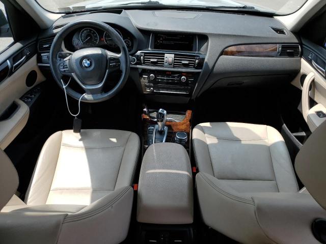 5UXWX9C56F0D54665 - 2015 BMW X3 XDRIVE28I SILVER photo 8