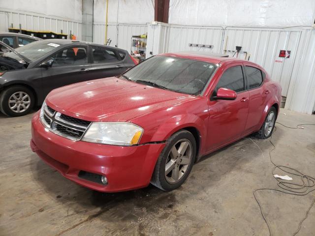 1B3BD2FB2BN510178 - 2011 DODGE AVENGER LUX RED photo 1