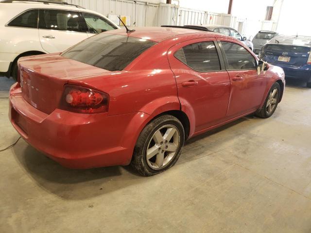 1B3BD2FB2BN510178 - 2011 DODGE AVENGER LUX RED photo 3