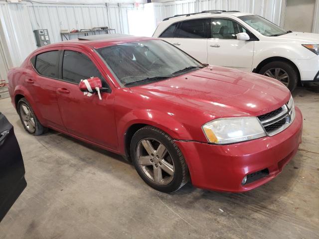 1B3BD2FB2BN510178 - 2011 DODGE AVENGER LUX RED photo 4